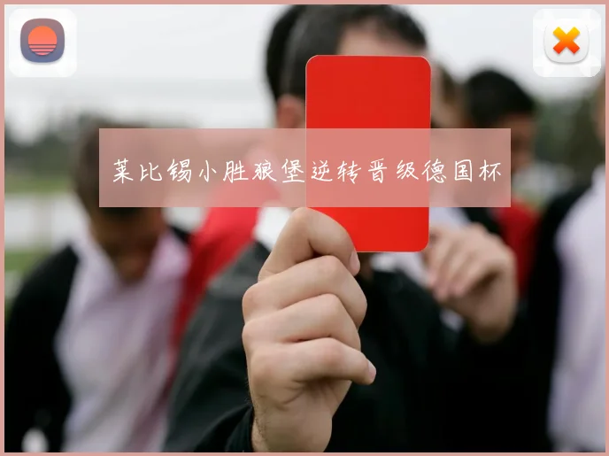 莱比锡小胜狼堡逆转晋级德国杯