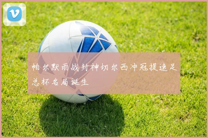 帕尔默雨战封神切尔西冲冠提速足总杯名局诞生